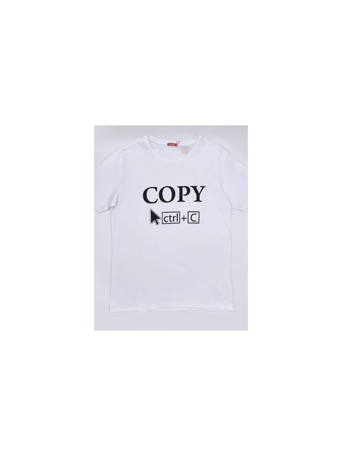 Ανδρικό T-shirt Κοντομάνικο Λευκό Copy.