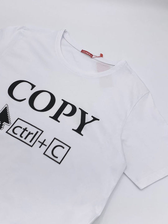 T-shirt Κοντομάνικο Λευκό