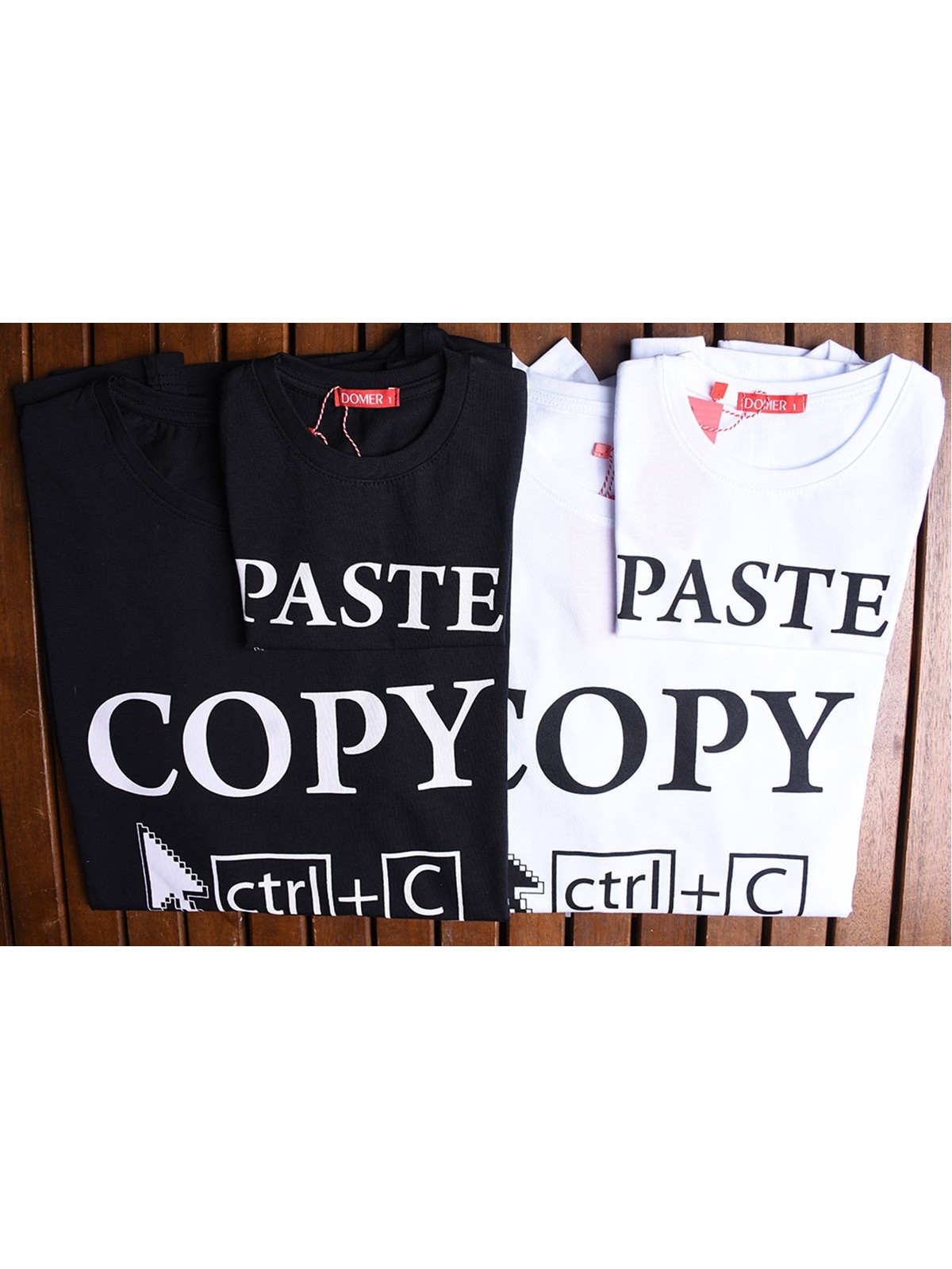 Παιδικό T-shirt Κοντομάνικο Λευκό "Paste"