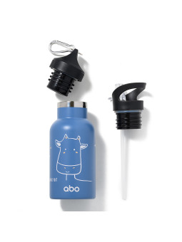 Παγούρι θερμός 350 ml με έξτρα πώμα abottle HELLO! COW ARE YOU?
