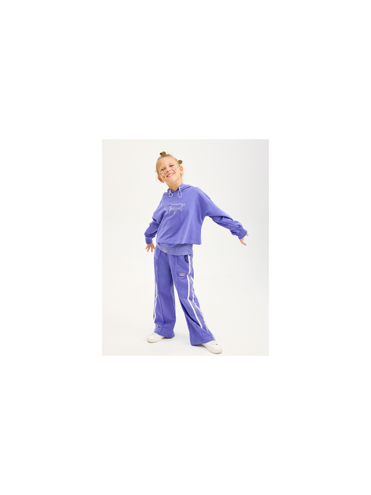 SPRINT SET JUNIOR GIRL PURPLE
