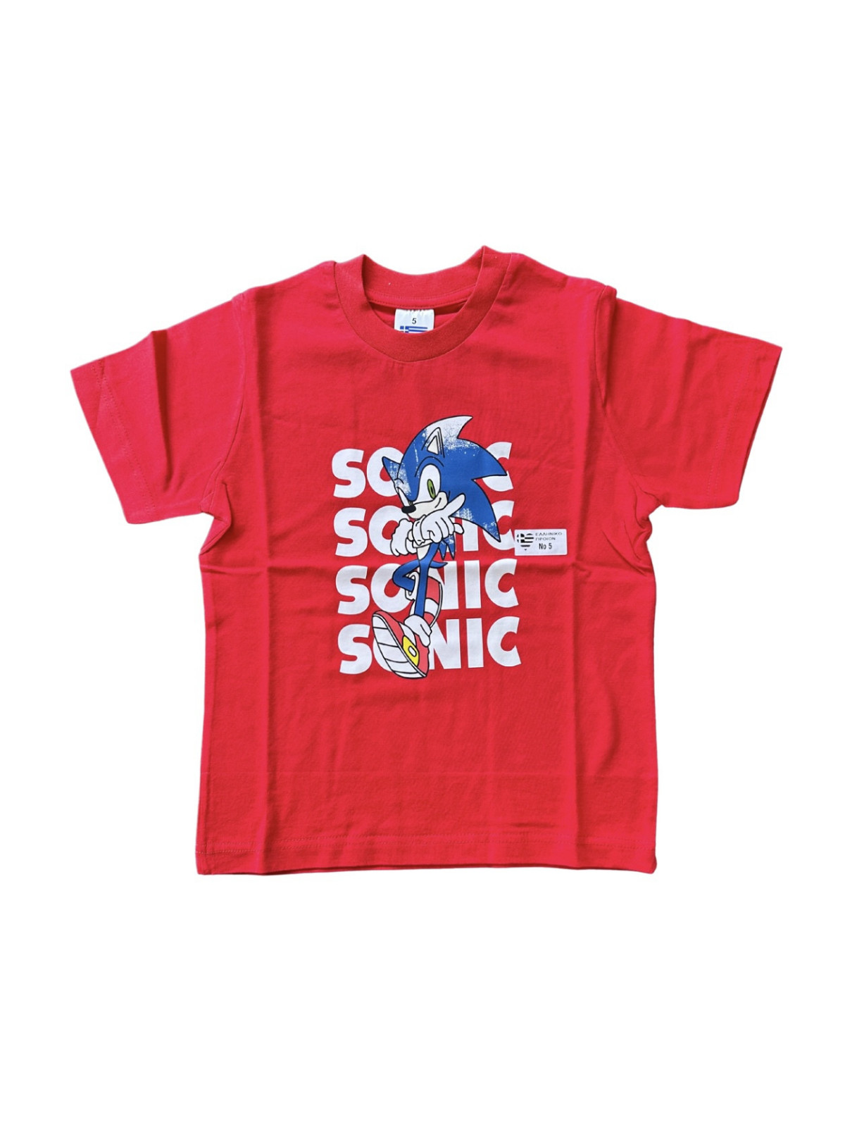 Μπλούζα κοντομάνικη SONIC red