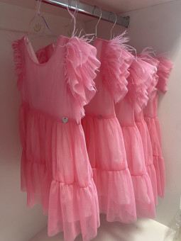 Φόρεμα πούπουλα