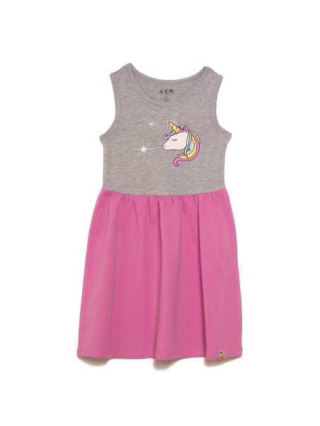 Φόρεμα αμάνικο Unicorn