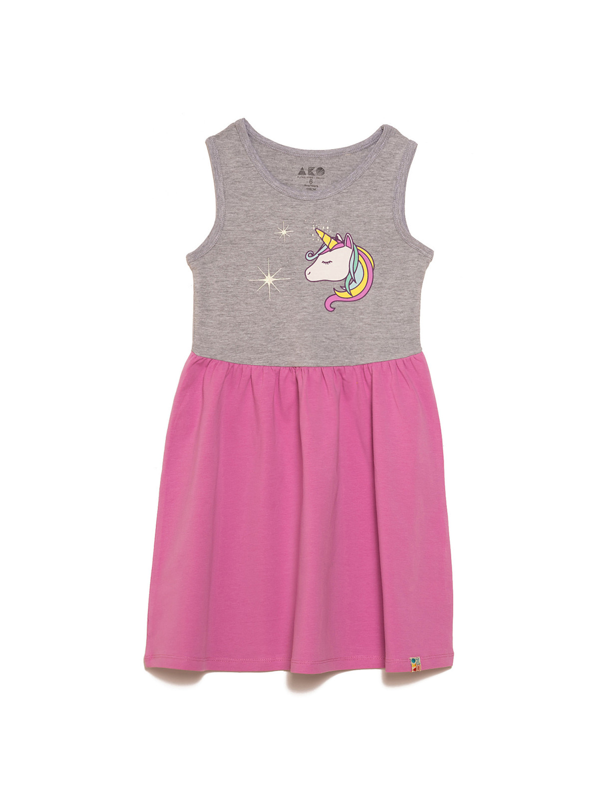 Φόρεμα αμάνικο Unicorn