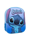 Disney Stitch Σχολική Τσάντα Πλάτης Νηπιαγωγείου σε Μπλε χρώμα
