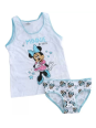 Disney Παιδικό Σετ Βρακάκι με Φανελάκι Λευκά Minnie