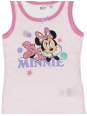 DISNEY Παιδικό φανελάκι 2τμχ. Minnie Mouse χωρίς μανίκι με σχέδιο για κορίτσι