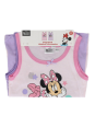 DISNEY Παιδικό φανελάκι 2τμχ. Minnie Mouse χωρίς μανίκι με σχέδιο για κορίτσι