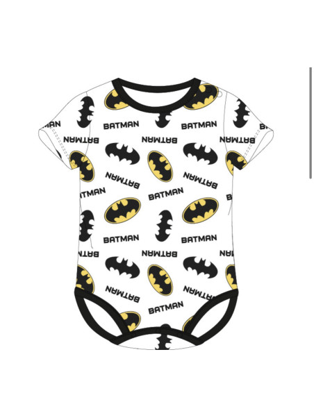 Φορμάκι λευκό κοντομάνικο BATMAN