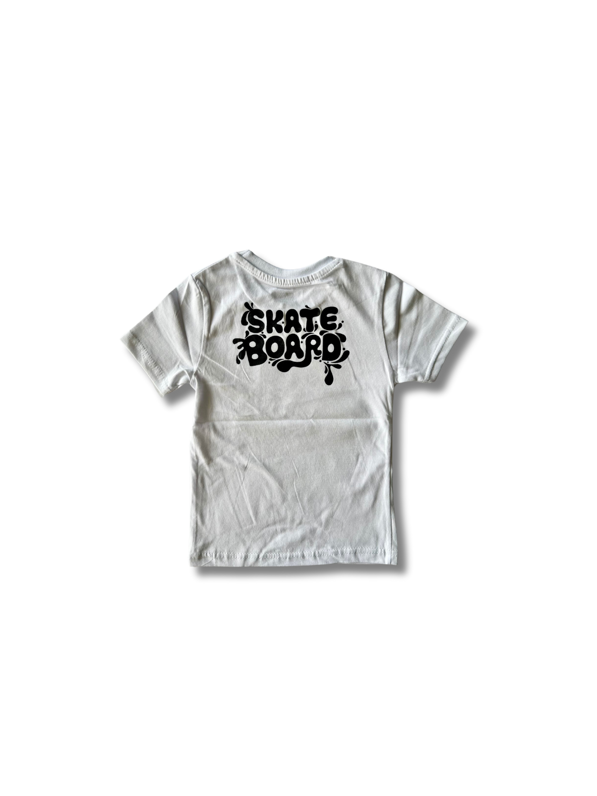 Παιδική μπλούζα (T-shirt) Λευκή με τύπωμα SkateBoard