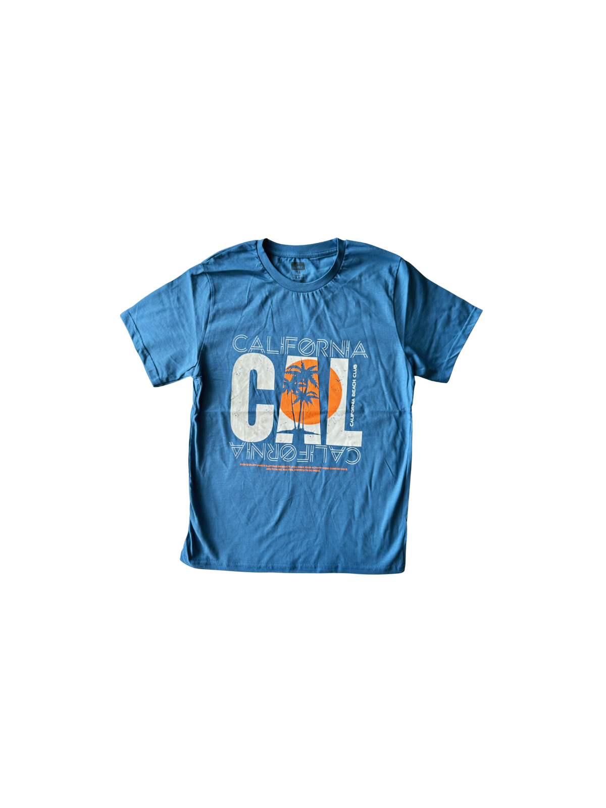 Παιδική μπλούζα (T-shirt) μπλε με τύπωμα California