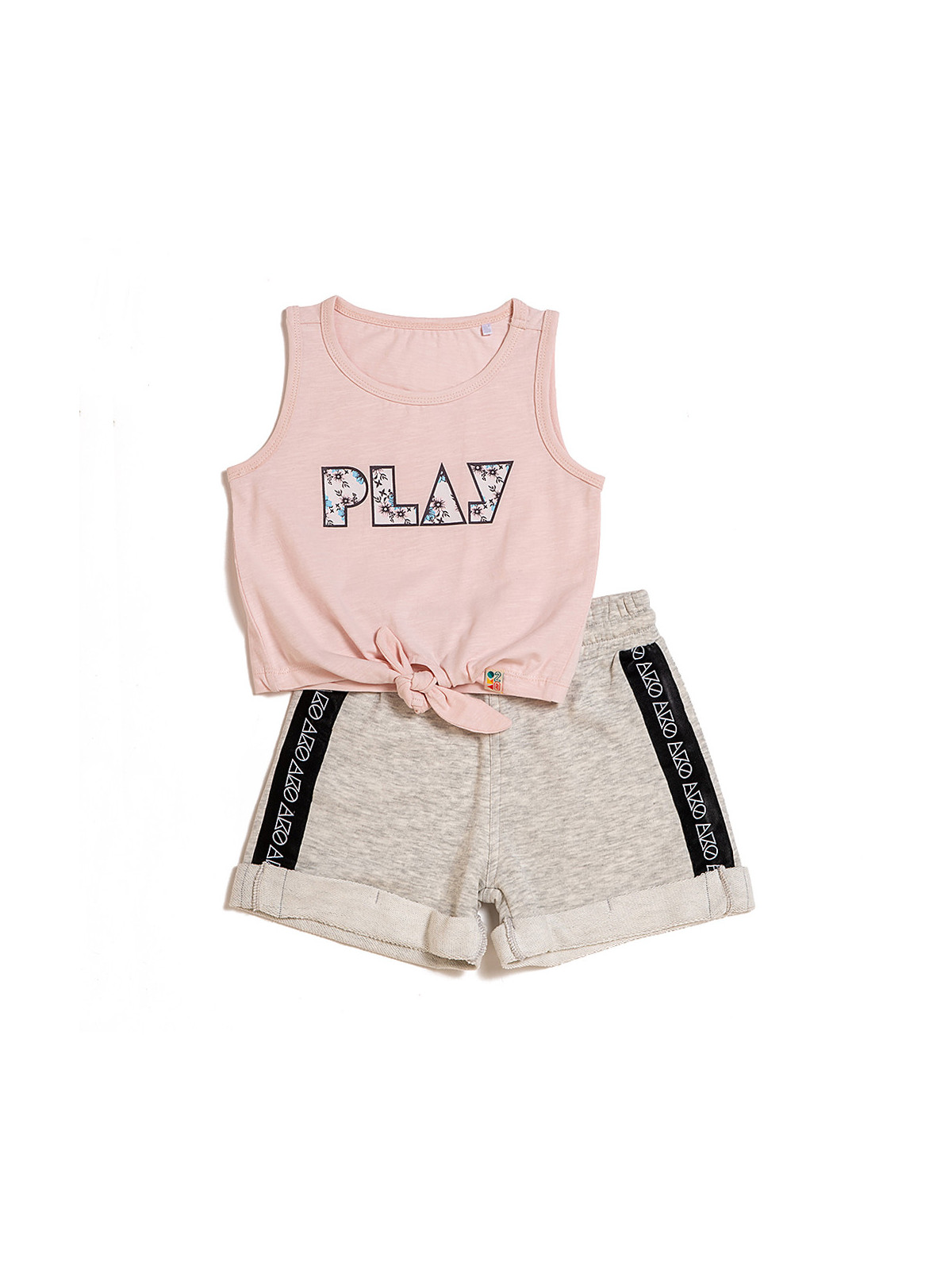 Σετ αμάνικο μπλουζάκι με σορτσάκι Play
