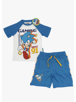 Sonic Παιδικό Καλοκαιρινό Σετ Για Αγόρια