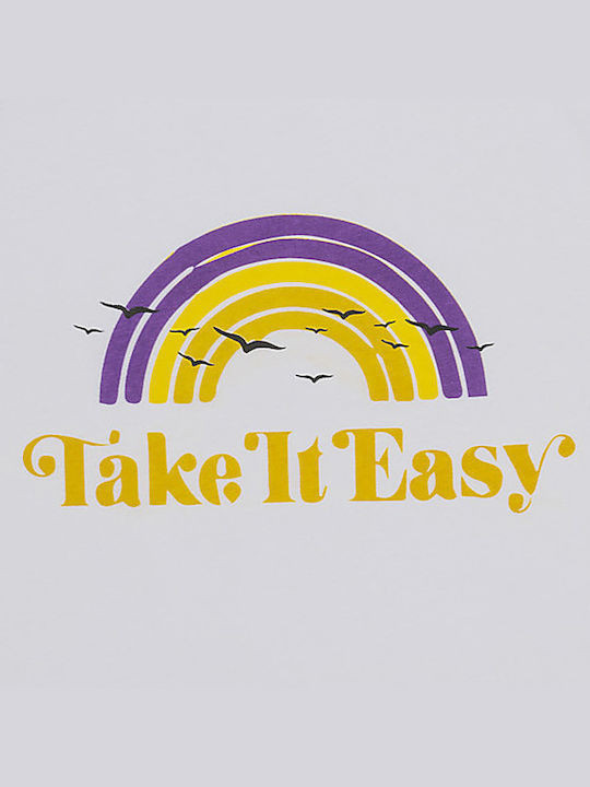 Μπλούζα αμάνικη Take it easy
