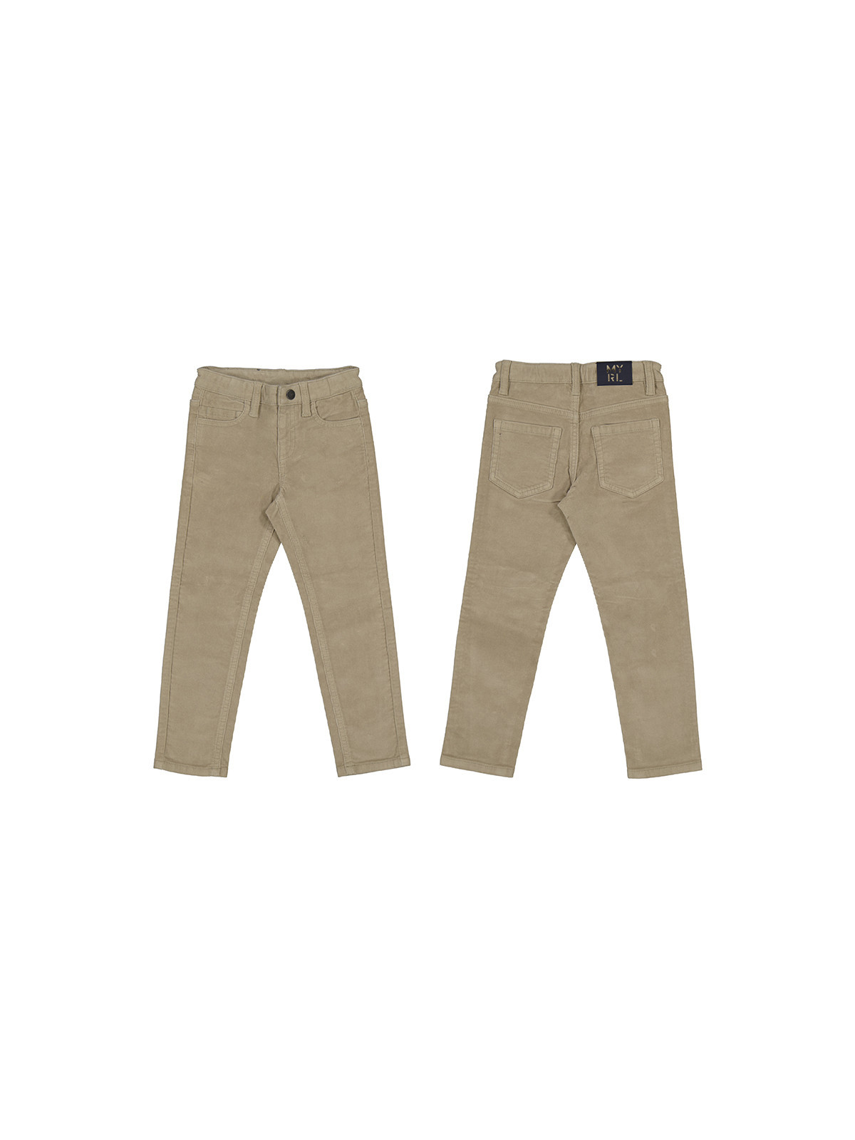 Παντελονι κοτλε slim fit ταμπα