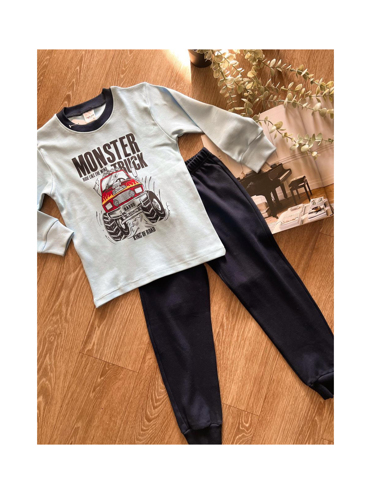 Πιτζάμα Σετ Monster Truck