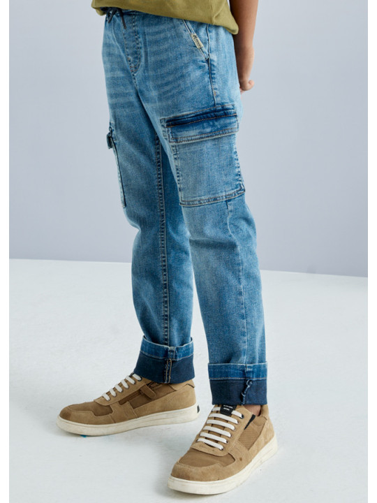 Παντελονι denim jogger cargo Mayoral
