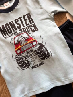 Πιτζάμα Σετ Monster Truck