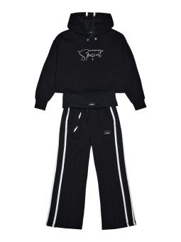 SPRINT SET JUNIOR GIRL BLACK