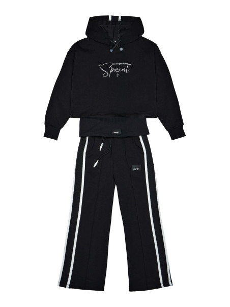 SPRINT SET JUNIOR GIRL BLACK